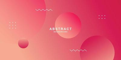 Abstract geometric background illustration for poster design. Modern and minimalist wallpaper in Memphis style. Trendy Aesthetic copy space for presentation cover template vector