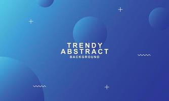 Abstract geometric background illustration for poster design. Modern and minimalist wallpaper in Memphis style. Trendy Aesthetic copy space for presentation cover template vector