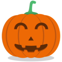 Halloween pumpkin with happy face png