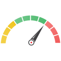 Speedometer or tachometer png