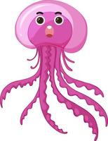 medusas en estilo de dibujos animados vector
