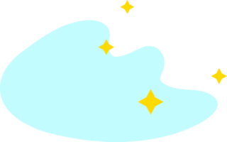 icono de nubes de cielo estrellado png