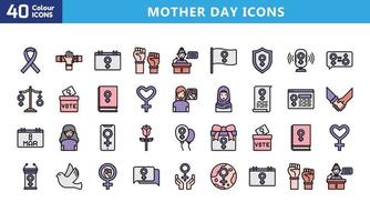 Icons for mobile and web. High quality pictograms. Linear icons set of business, medical, UI and UX, media, money, travel, etc. vector