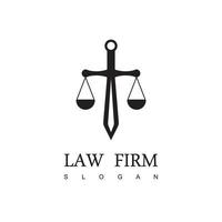 Law Firm Logo Design Vector