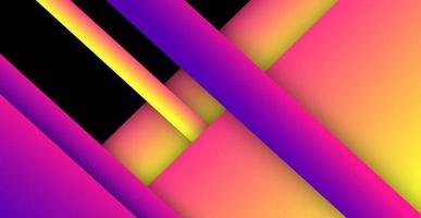 Simple geometric background. Abstract gradient shapes. vector