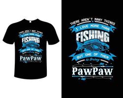 Fishing T-Shirt Design Vector Template