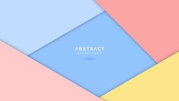 Pastel colorful paper background vector