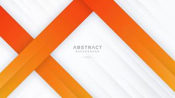 Modern abstract gradient orange background vector