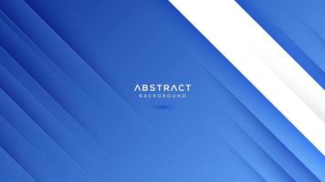 Modern abstract gradient blue background vector