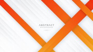 Modern abstract gradient orange background vector