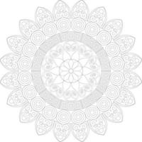 Mandala coloring pages vector