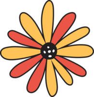 flower illustration on transparent background png