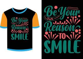 Motivational Quotes T-shirt Design Vector