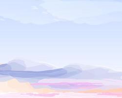 A dream island, the warmer it looks, the better it is to use as a wall picture or as a wallpaper to add a cool message. vector
