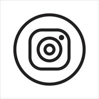diseño de vector de logotipo de icono de instagram