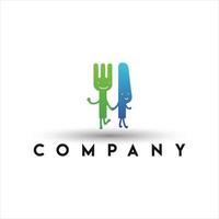 Food Logo. Kids Restaurant Logo vector