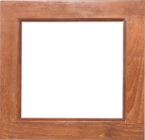 Wood frame or photo frame isolated png