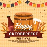 Oktoberfest Festivity Concept vector