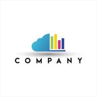 Cloud Marketing Logo vector