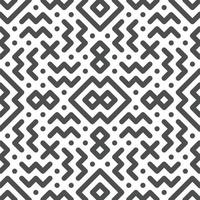 Abstract seamless geometric shape lines pattern vector