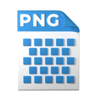 PNG File Type 3D rendering on transparent background. Ui UX icon design web and app trend