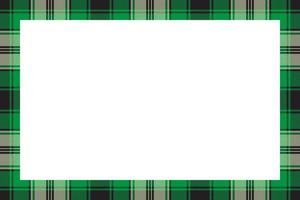 Rectangle borders and Frames vector. Border pattern geometric vintage frame design. Scottish tartan plaid fabric texture. Template for gift card, collage, scrapbook or photo album and portrait. vector