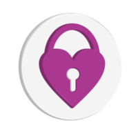 Padlock key icon png