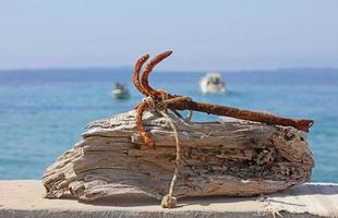 Beautiful Parga beach exploring Greece summer holidays background high quality big size print photo
