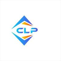 CLP abstract technology logo design on white background. CLP creative initials letter logo concept. vector