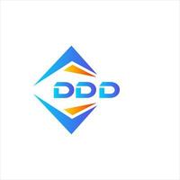 DDD abstract technology logo design on white background. DDD creative initials letter logo concept. vector