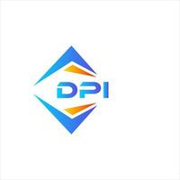 DPI abstract technology logo design on white background. DPI creative initials letter logo concept. vector