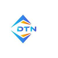 DTN abstract technology logo design on white background. DTN creative initials letter logo concept. vector