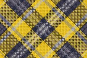 Tartan Plaid With Night Color Pattern. vector