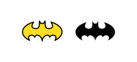 Batman logo png, Batman logo trasparente png