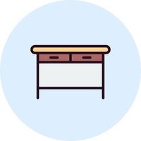 Desk  Vector Icon