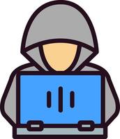 Hacker Vector Icon