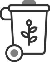 Trash Vector Icon