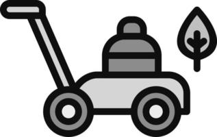 Mowing Vector Icon