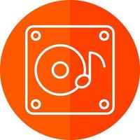 Music Album Vector Icon Design