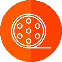 Film Reel Vector Icon Design