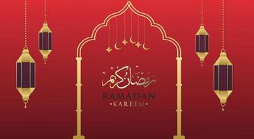 Royal Ramadan Eid ul Fitr Background vector