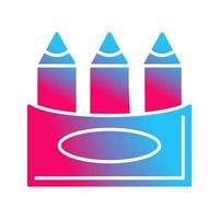 Crayons Vector Icon