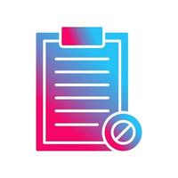 Prohibition Vector Icon