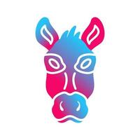 Donkey Vector Icon