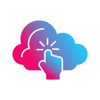 Cloud Computing Vector Icon