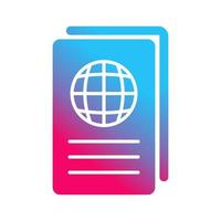 Global Report Vector Icon