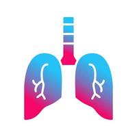 Lung Vector Icon