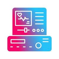 Electrocardiogram Vector Icon