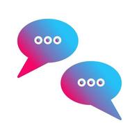 Conversation Bubbles Vector Icon