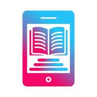 icono de vector de ebook